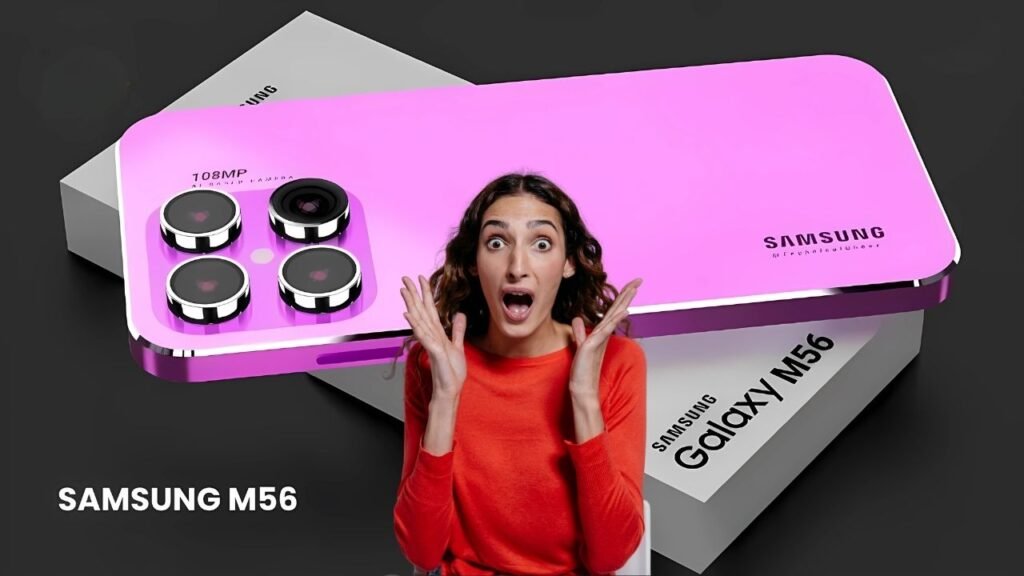 Samsung Galaxy M56 5G Launched – Flagship Phone with 50MP Camera and 8GB RAM